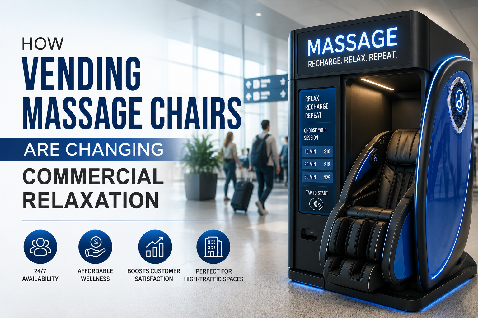massage chair business partnership passive income opportunity